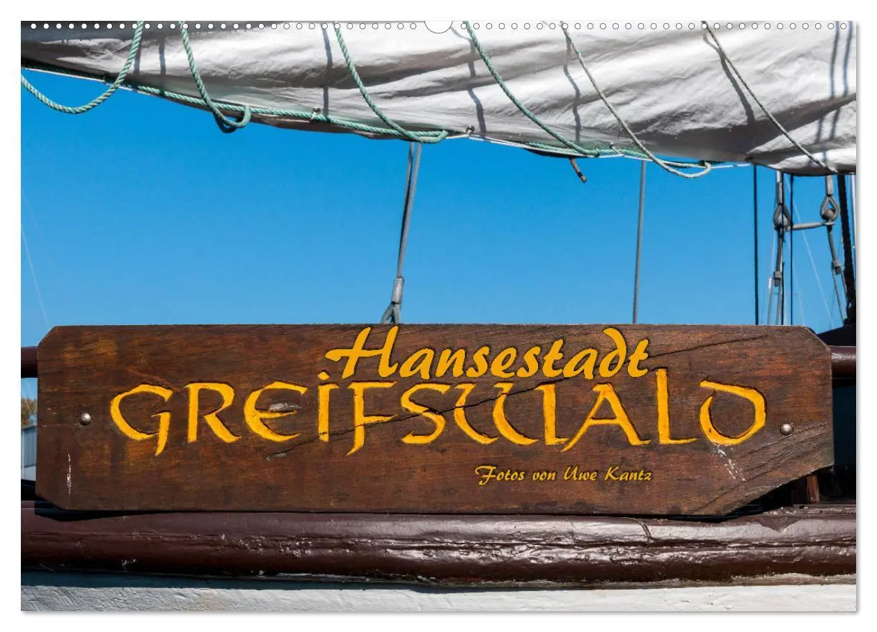 Cover: 9783457849385 | Hansestadt Greifswald (Wandkalender 2026 DIN A2 quer), CALVENDO...