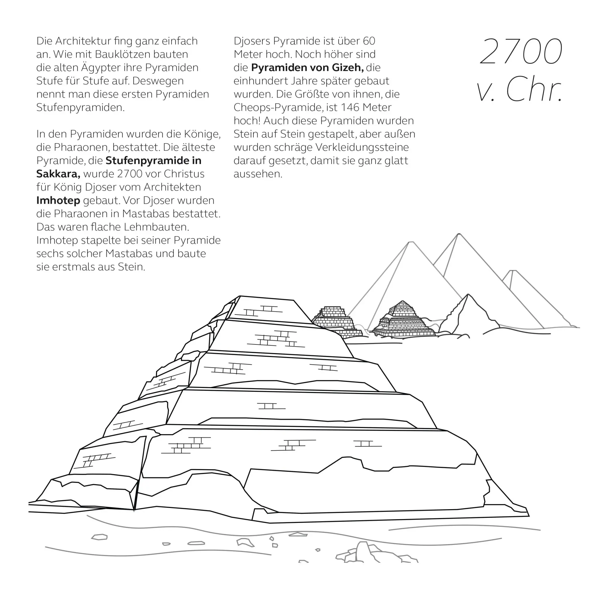 Bild: 9783945539385 | Malbuch Architektur | Von den Pyramiden bis heute | Chris van Uffelen