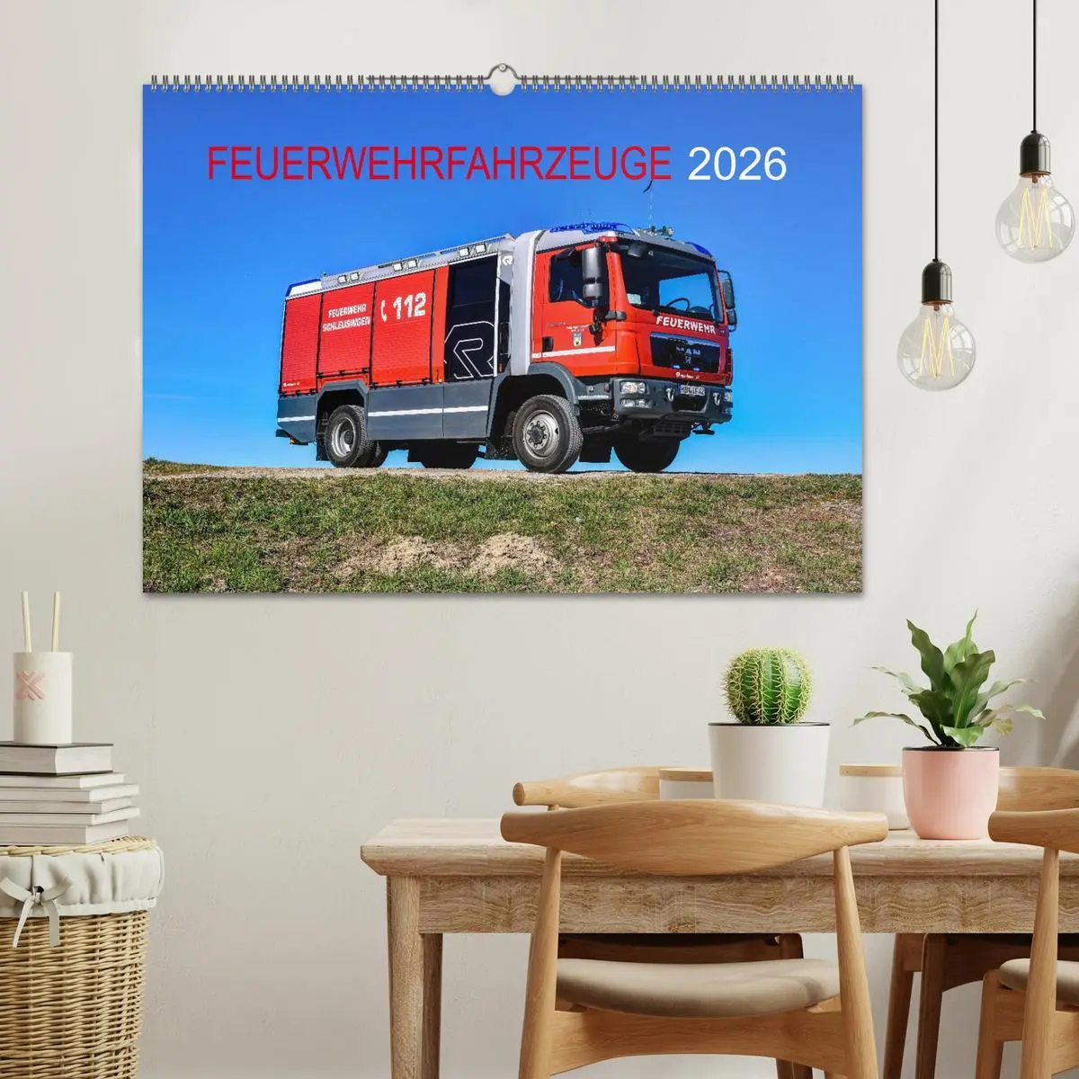 Bild: 9783457839485 | Feuerwehrfahrzeuge (Wandkalender 2026 DIN A2 quer), CALVENDO...