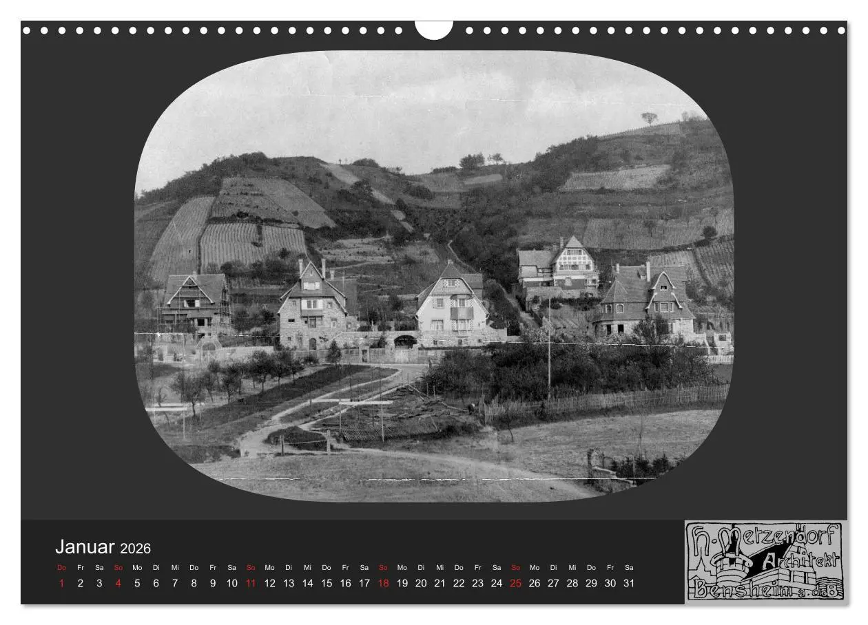 Bild: 9783516169485 | Lebensräume um 1900 (Wandkalender 2026 DIN A3 quer), CALVENDO...