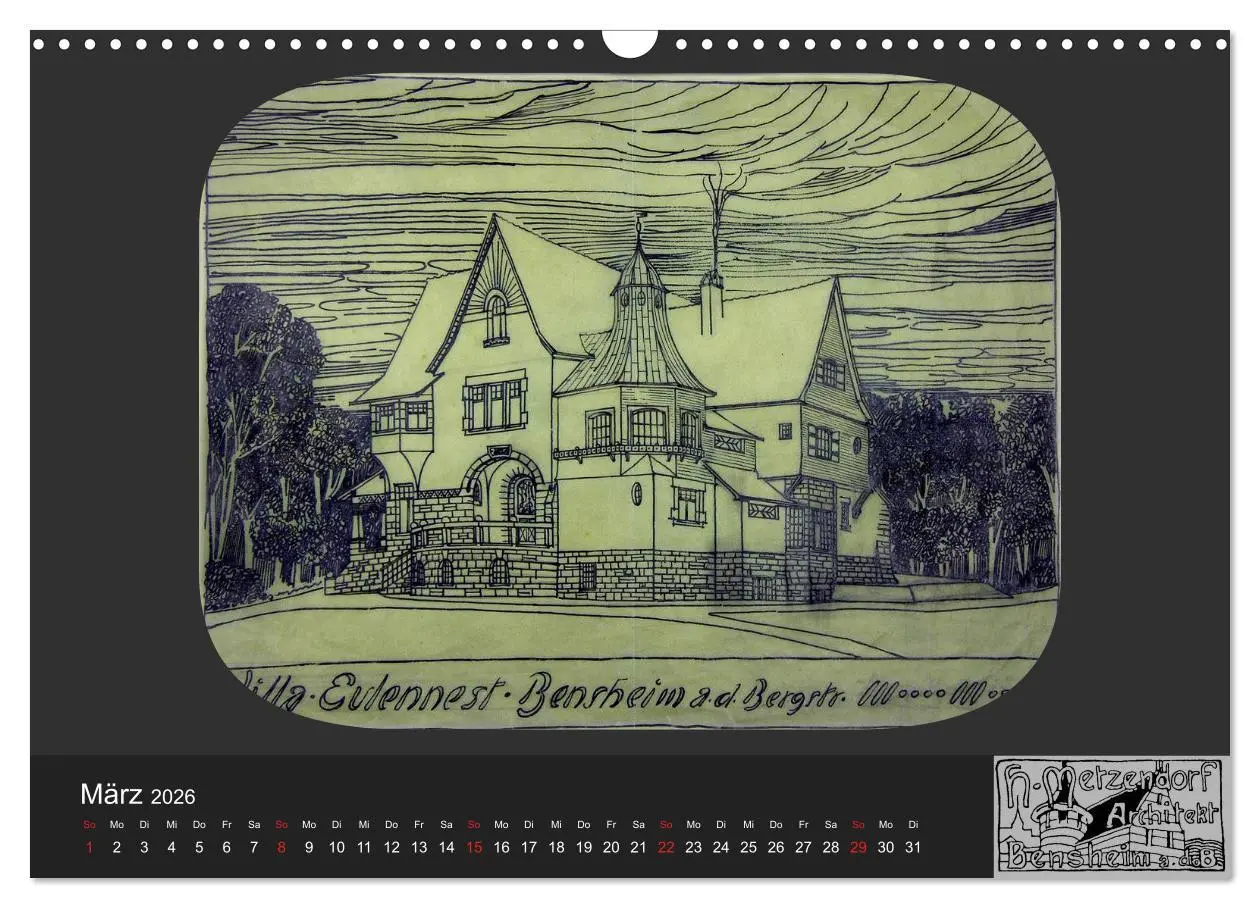 Bild: 9783516169485 | Lebensräume um 1900 (Wandkalender 2026 DIN A3 quer), CALVENDO...