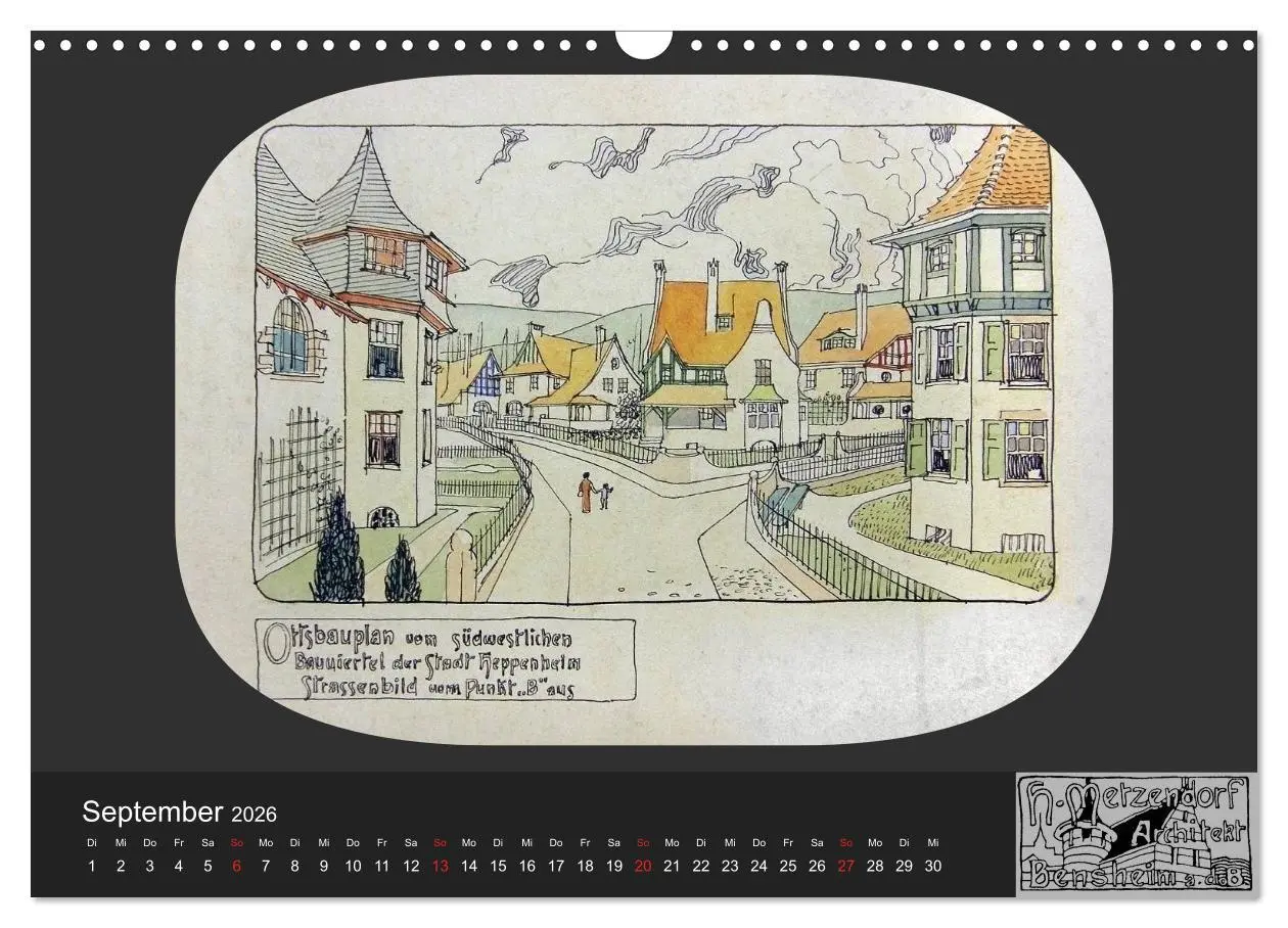 Bild: 9783516169485 | Lebensräume um 1900 (Wandkalender 2026 DIN A3 quer), CALVENDO...