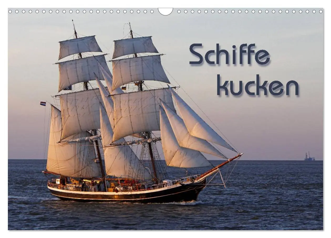 Cover: 9783516239485 | Schiffe kucken (Wandkalender 2026 DIN A3 quer), CALVENDO...