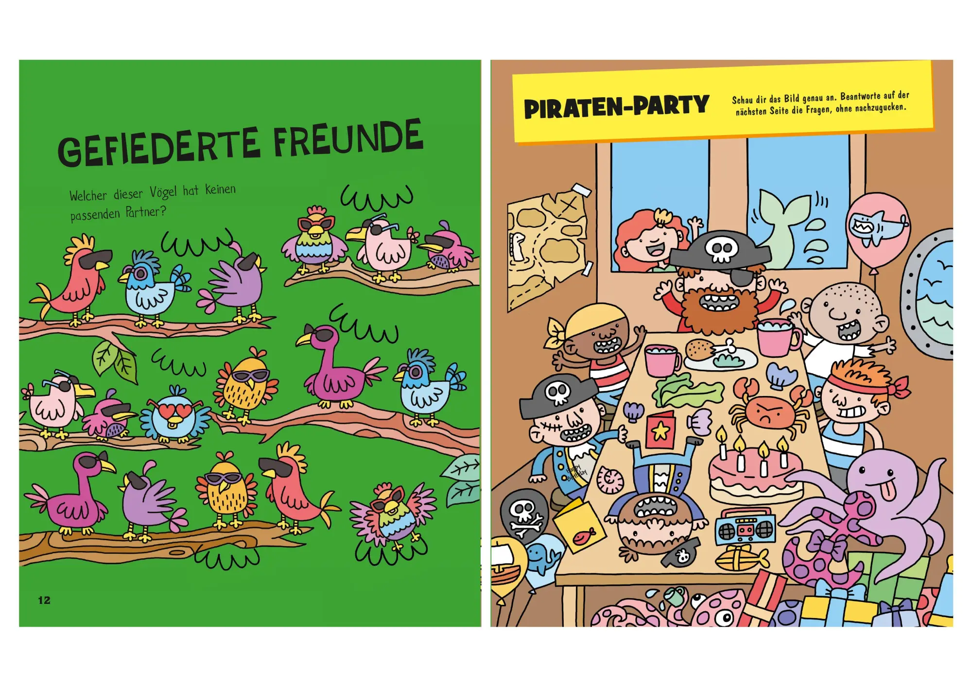 Bild: 9783809449485 | Das superdicke kunterbunte Buch der Kinderrätsel. Der Doppelband