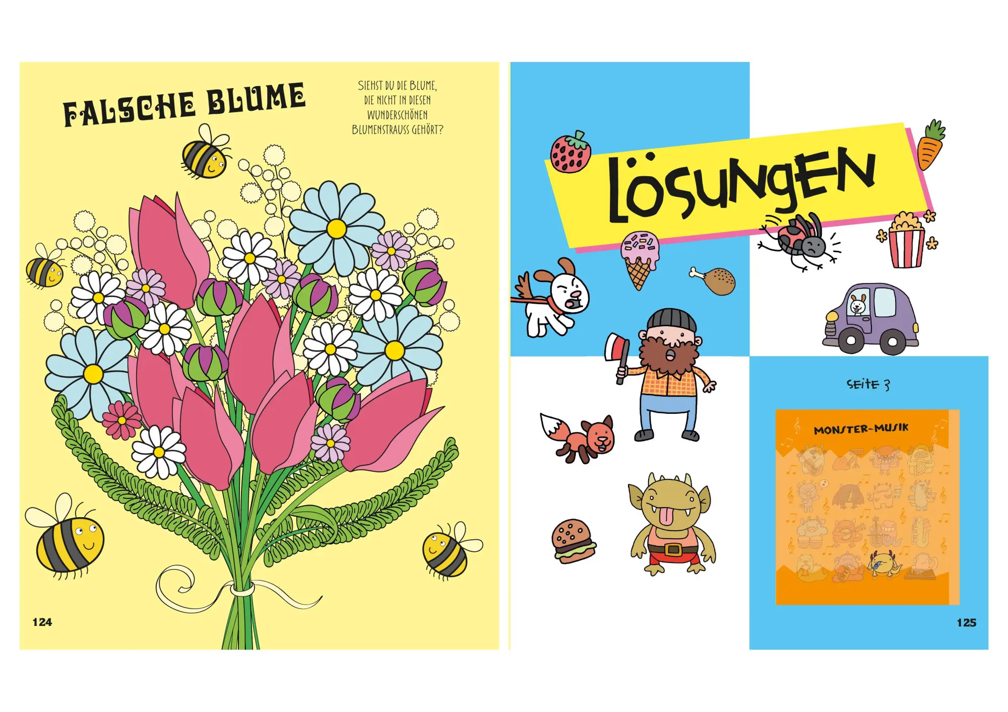 Bild: 9783809449485 | Das superdicke kunterbunte Buch der Kinderrätsel. Der Doppelband