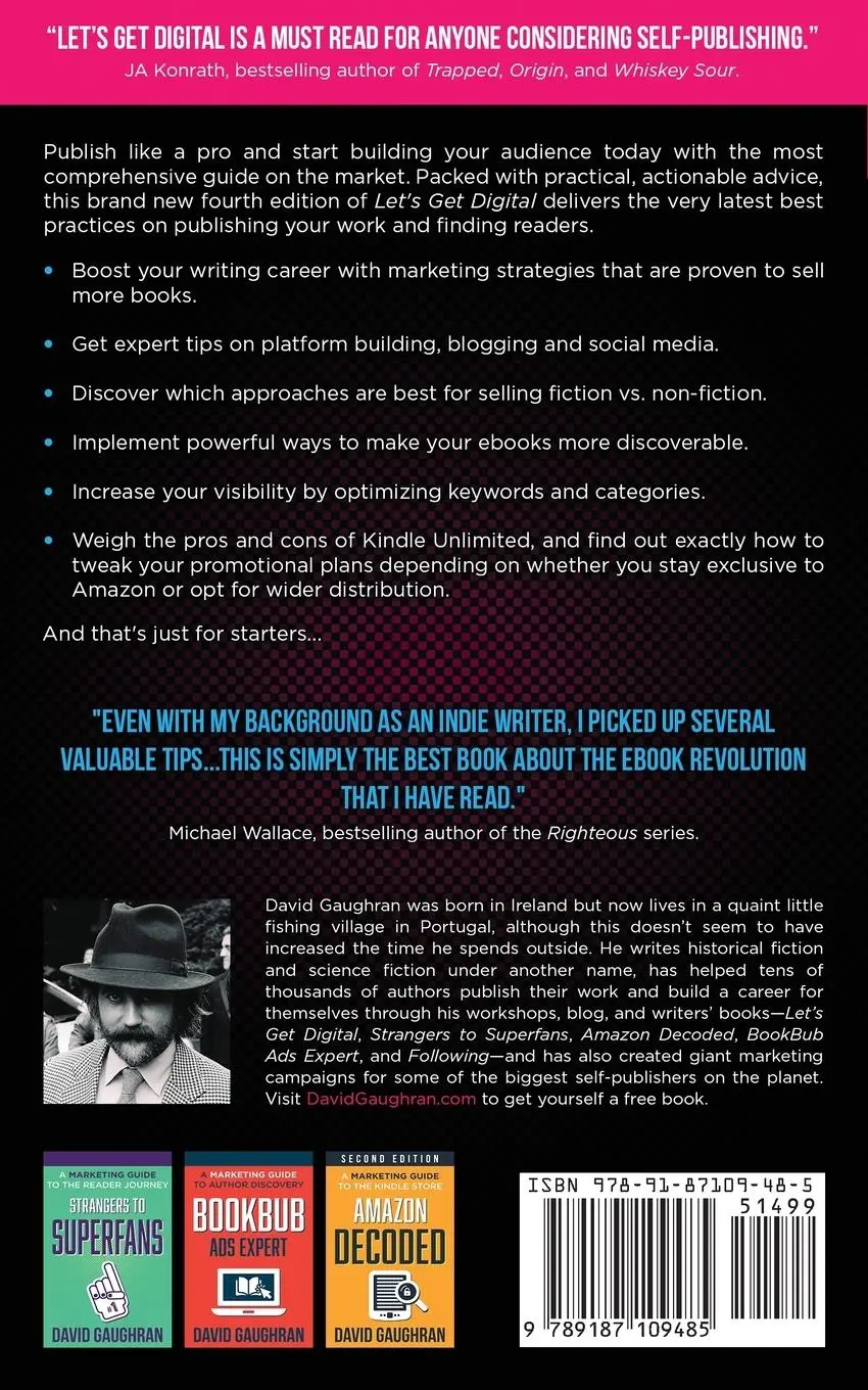 Rückseite: 9789187109485 | Let's Get Digital | How To Self-Publish, And Why You Should | Gaughran
