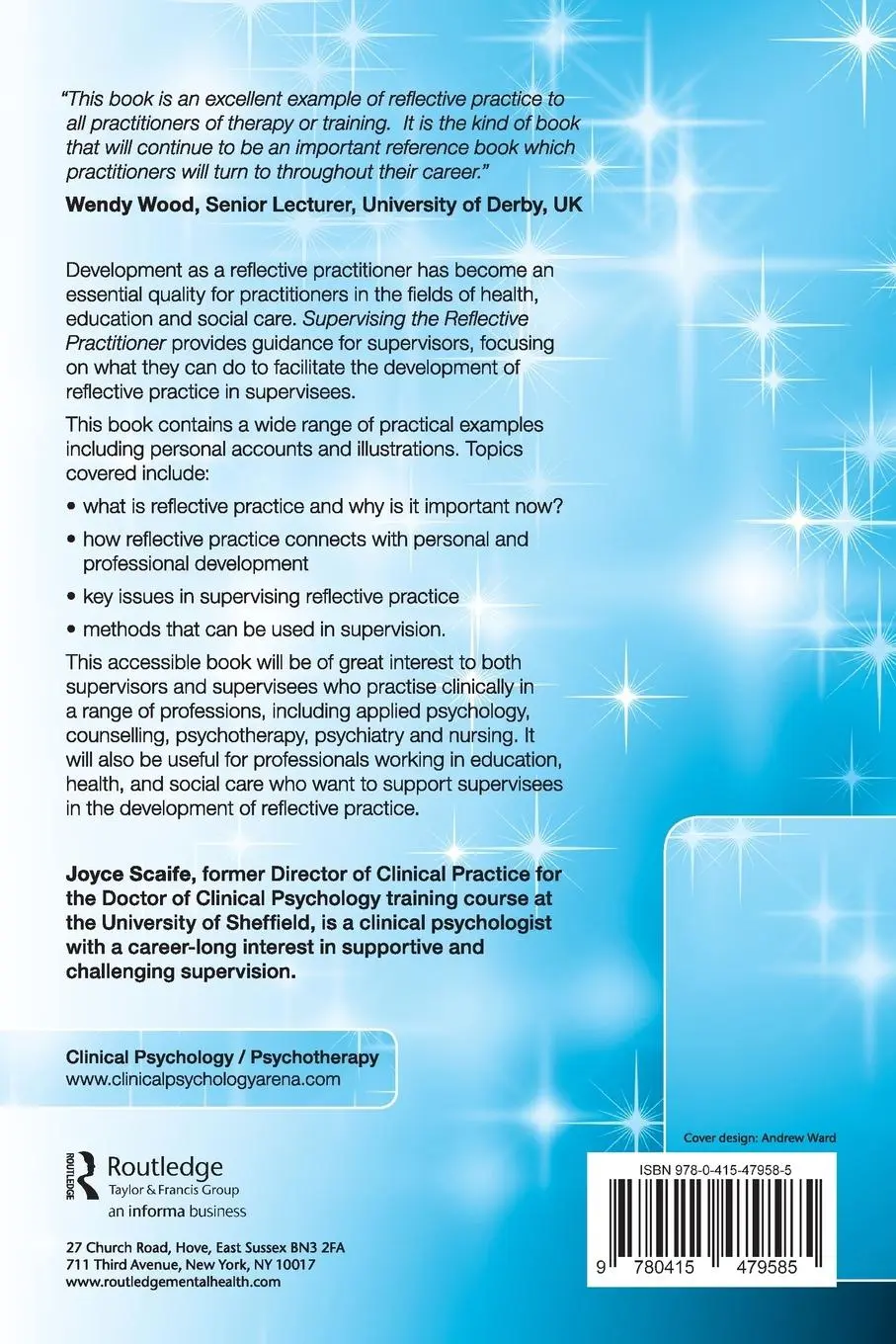 Rückseite: 9780415479585 | Supervising the Reflective Practitioner | Joyce Scaife | Taschenbuch