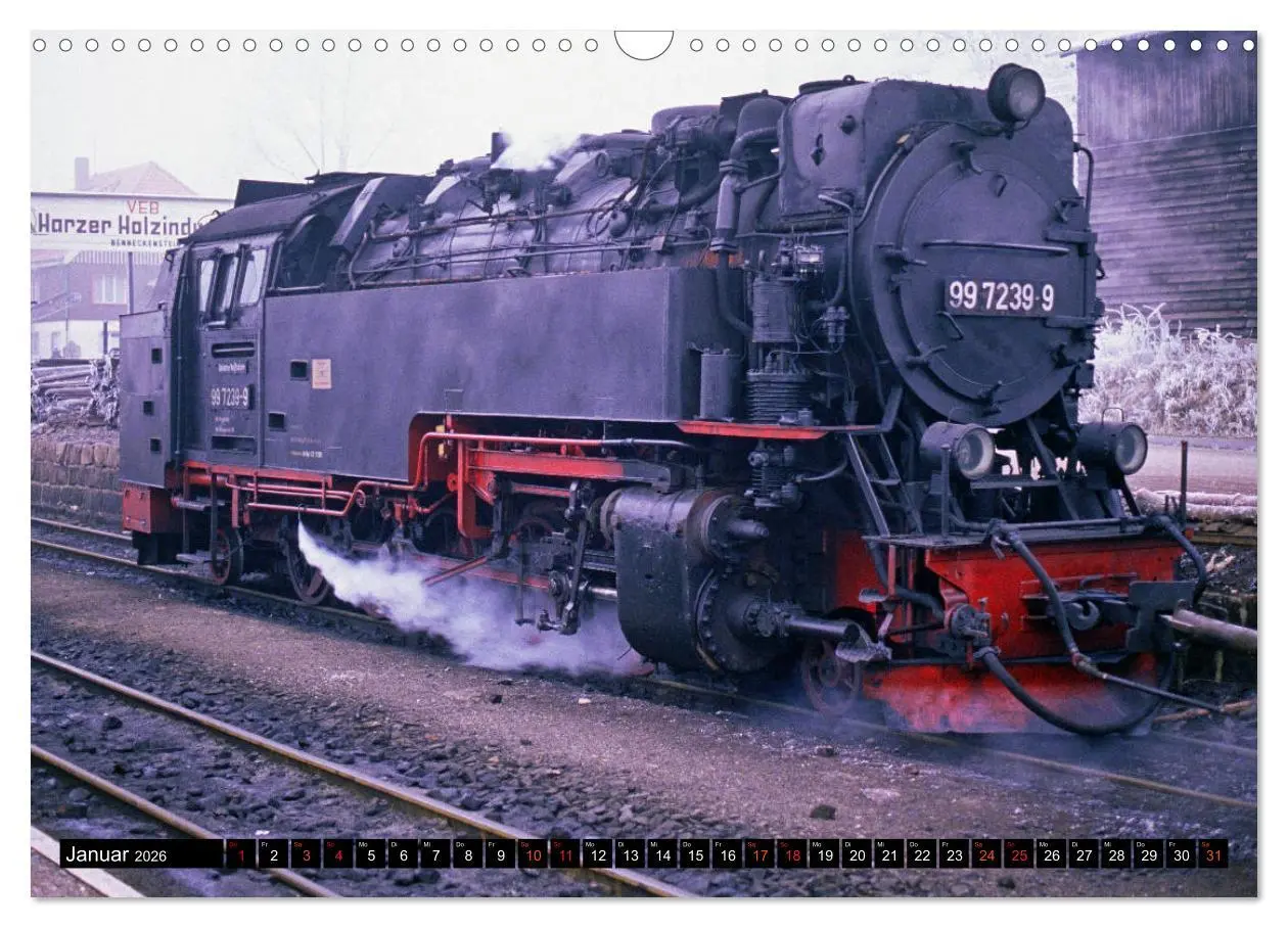 Bild: 9783457689585 | Harzer Schmalspurbahnen 1980er Jahre bis heute (Wandkalender 2026...