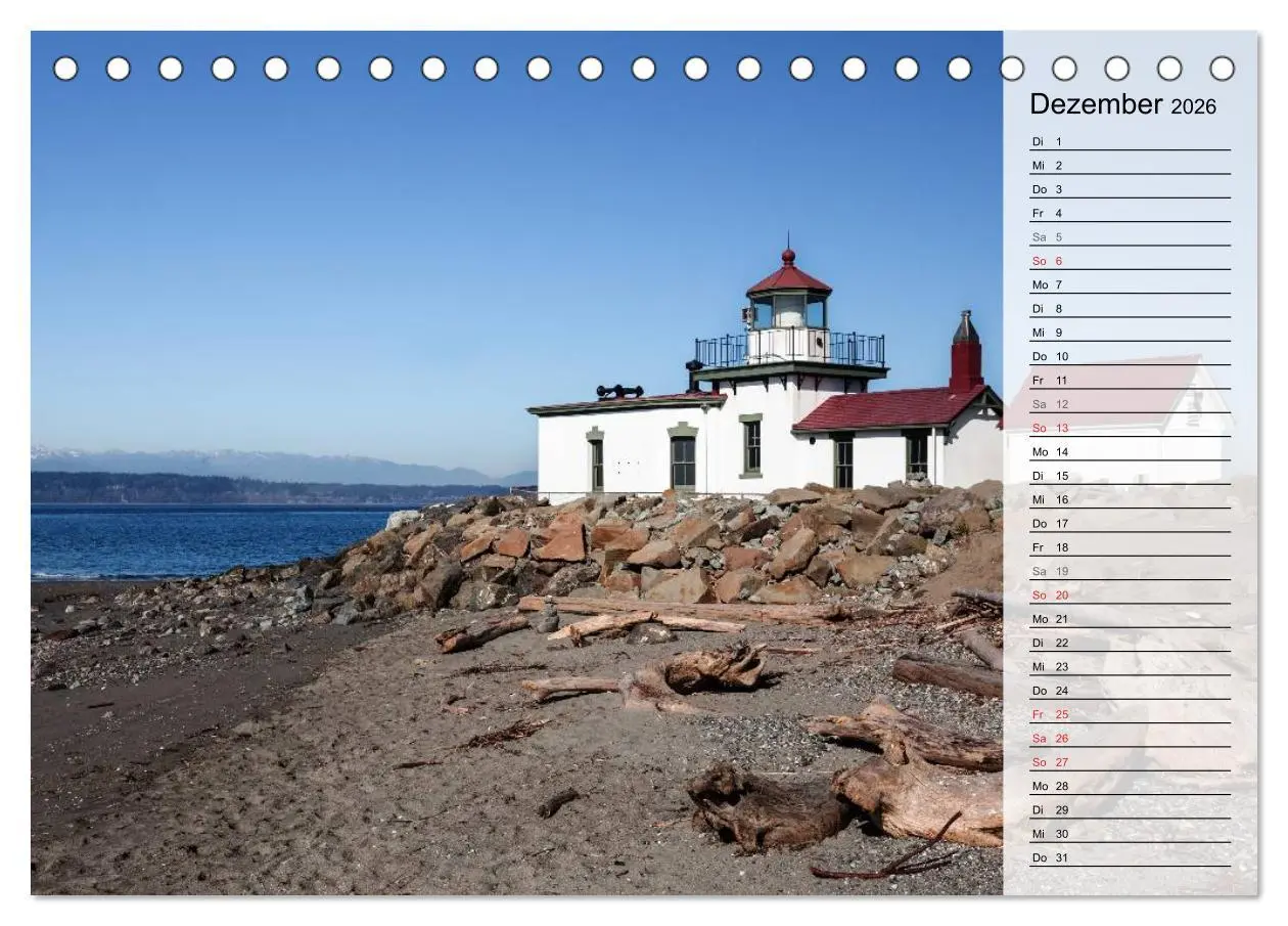 Bild: 9783457759585 | Eine Reise nach Seattle (Tischkalender 2026 DIN A5 quer), CALVENDO...