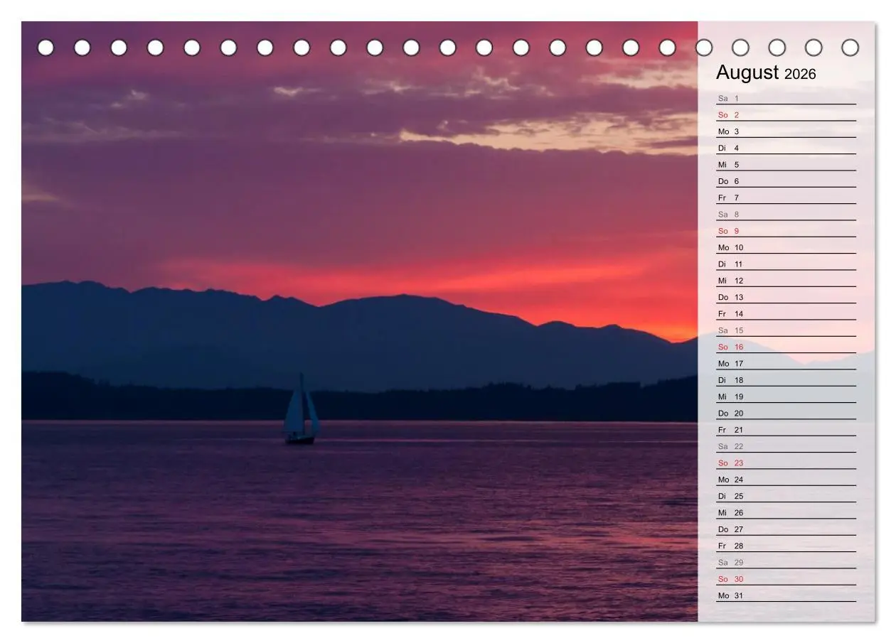 Bild: 9783457759585 | Eine Reise nach Seattle (Tischkalender 2026 DIN A5 quer), CALVENDO...