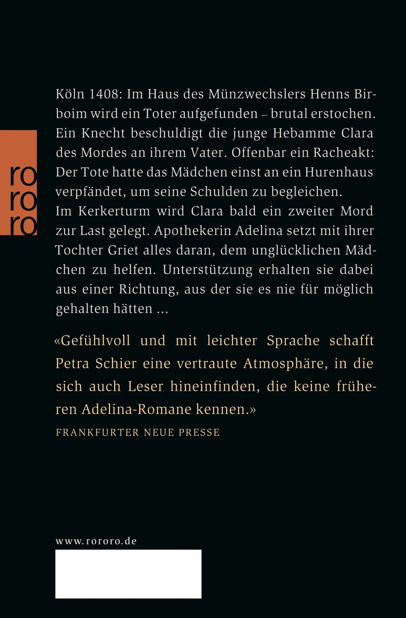 Rückseite: 9783499269585 | Vergeltung im Münzhaus | Petra Schier | Taschenbuch | 510 S. | Deutsch