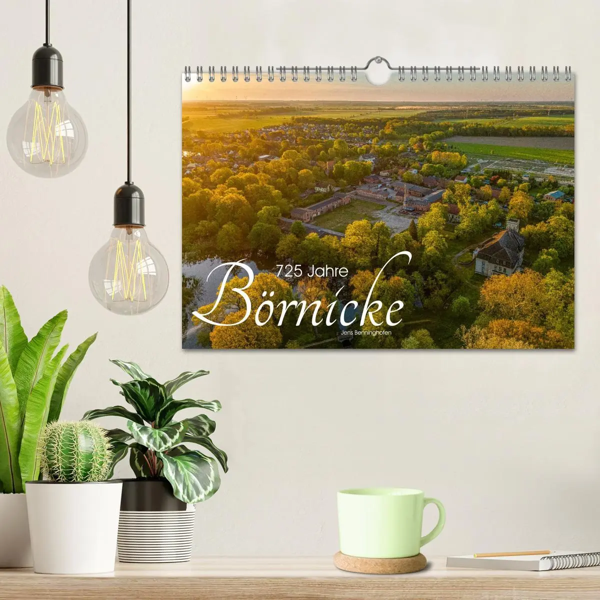 Bild: 9783516609585 | 725 Jahre Börnicke (Wandkalender 2026 DIN A4 quer), CALVENDO...