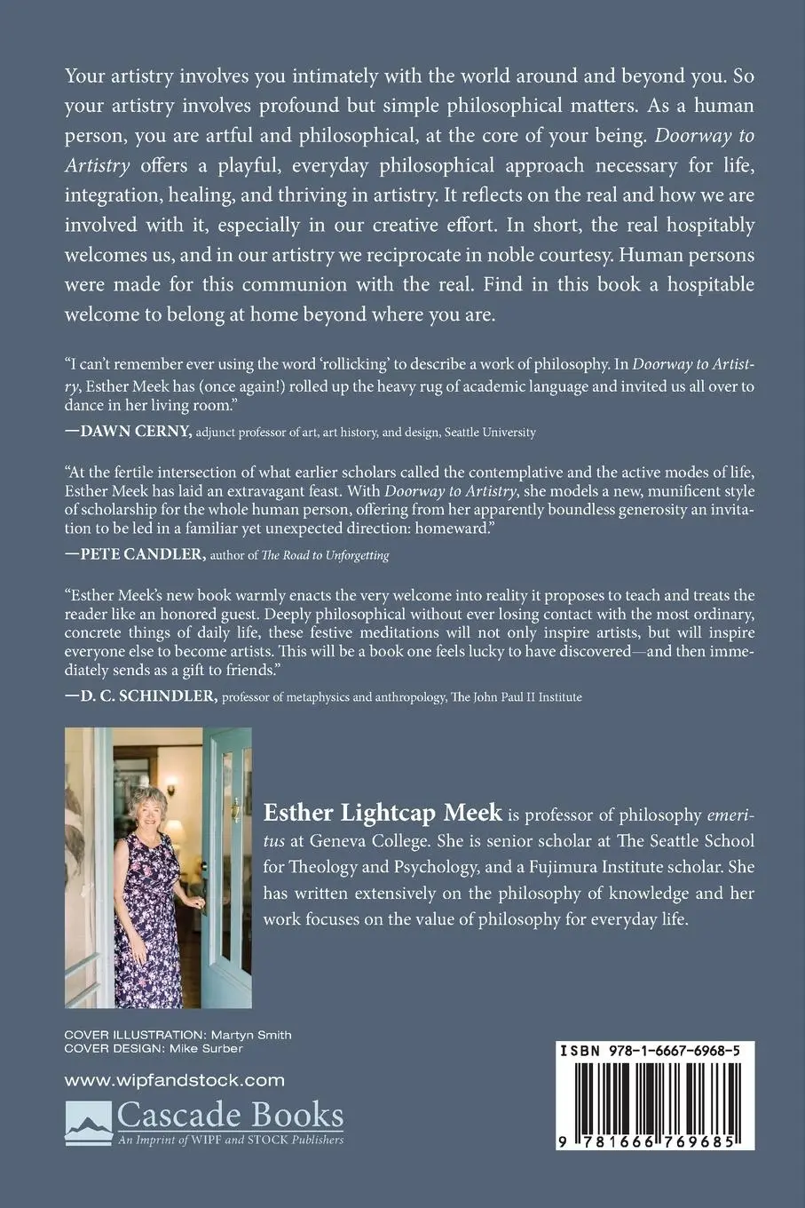 Rückseite: 9781666769685 | Doorway to Artistry | Esther Lightcap Meek | Taschenbuch | Englisch