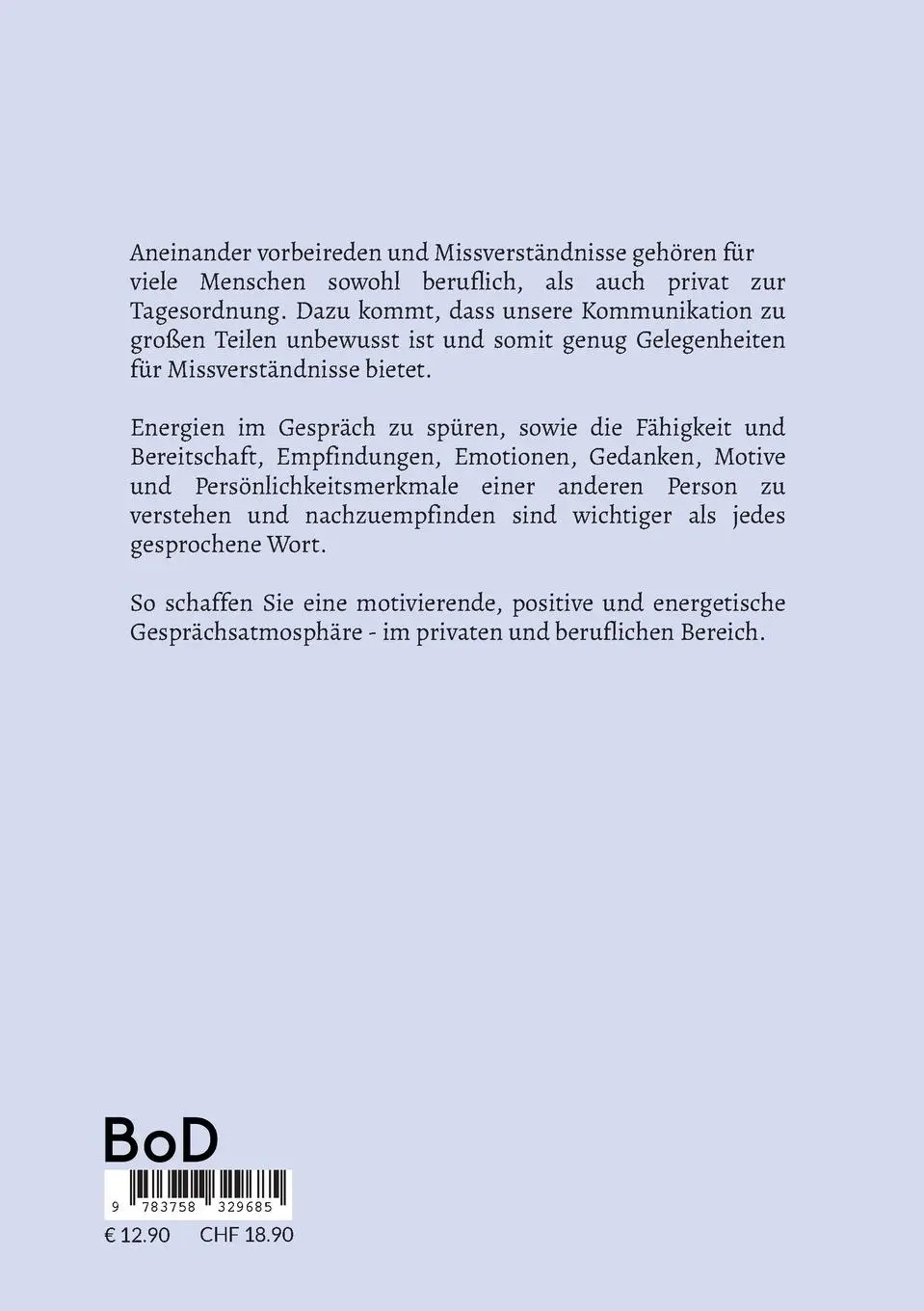 Rückseite: 9783758329685 | Kommunikation zwischen den Zeilen | Warum wir uns oft nicht verstehen