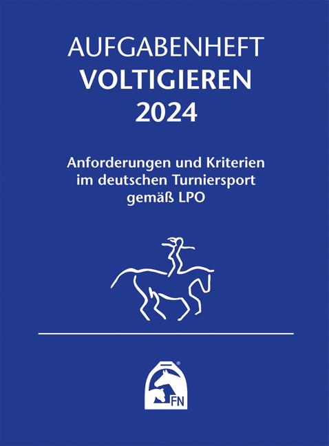 Cover: 9783885429685 | Aufgabenheft - Voltigieren 2024 | V. | Buch | 204 S. | Deutsch | 2024