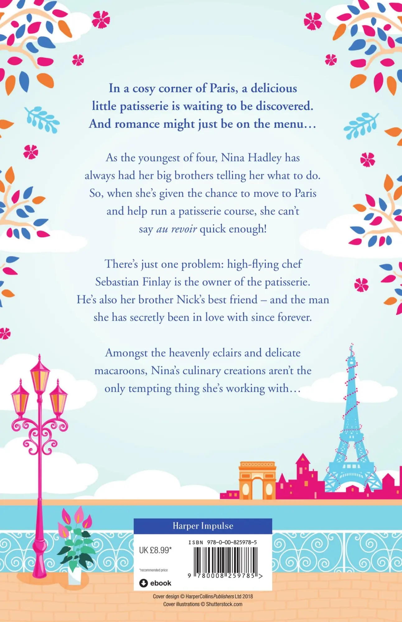 Rückseite: 9780008259785 | The Little Paris Patisserie | Julie Caplin | Taschenbuch | 448 S.