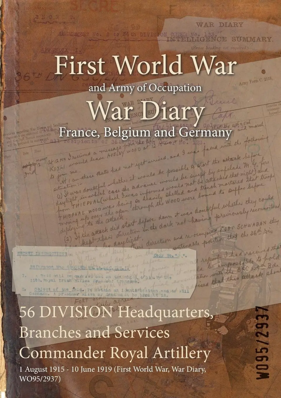 Cover: 9781474529785 | 56 DIVISION Headquarters, Branches and Services Commander Royal...