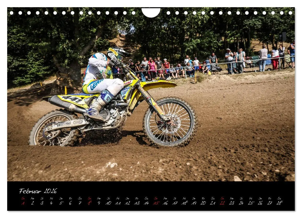 Bild: 9783457809785 | Motocross Racing 2026 (Wandkalender 2026 DIN A4 quer), CALVENDO...