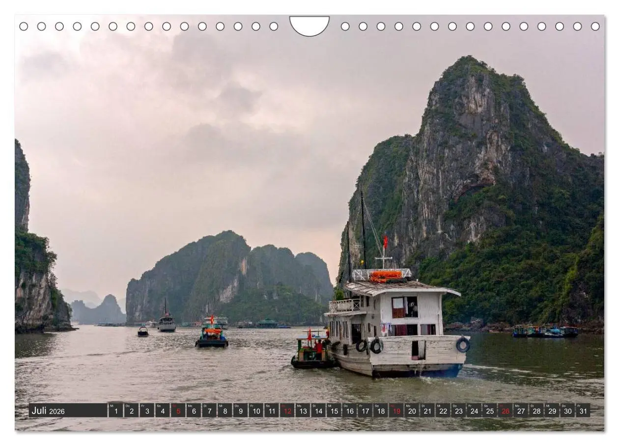 Bild: 9783516139785 | Vietnam - Zwischen Mekong und Halong Bucht (Wandkalender 2026 DIN...