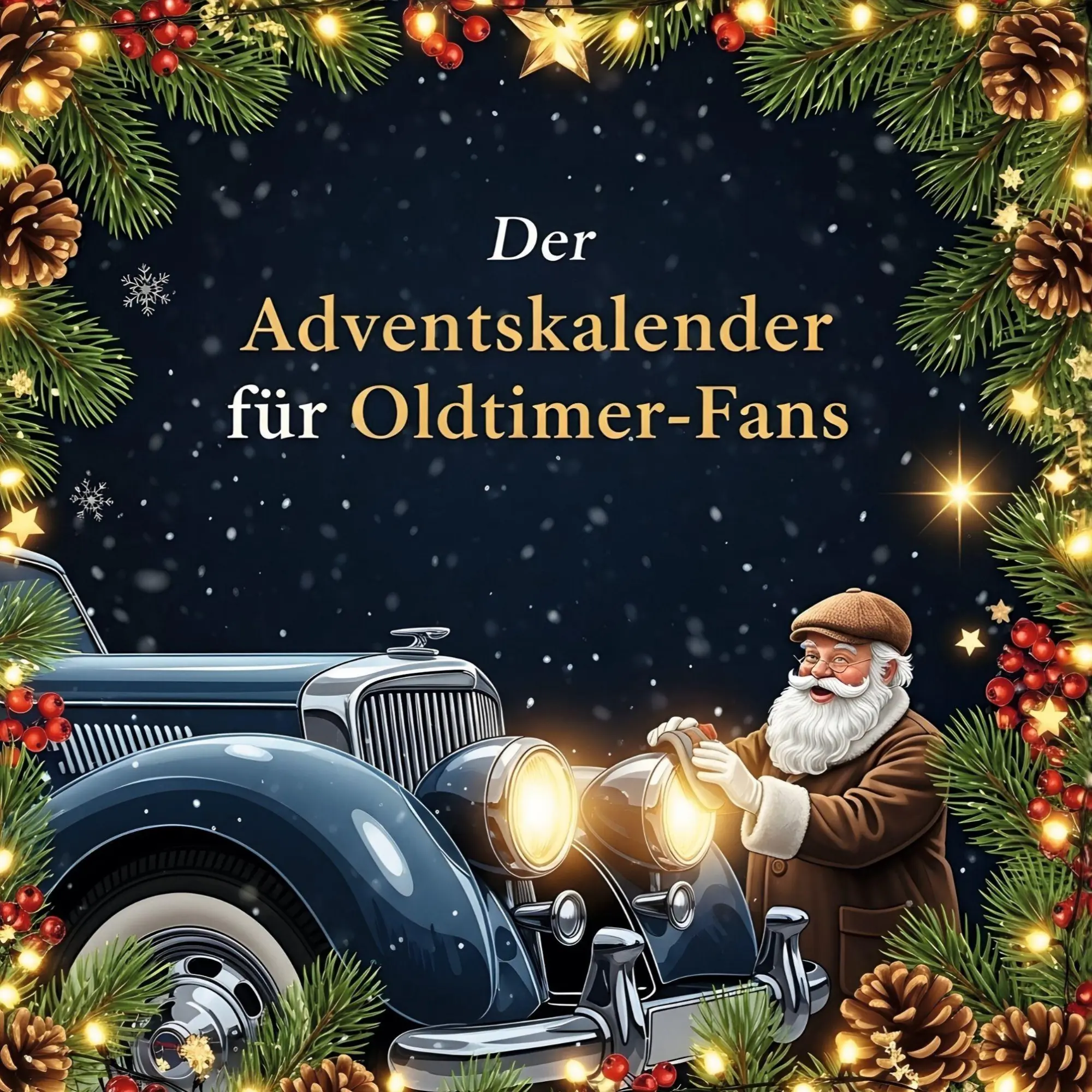 Cover: 9783695339785 | Der Adventskalender für Oldtimer-Fans | Olivia Schneider | Taschenbuch