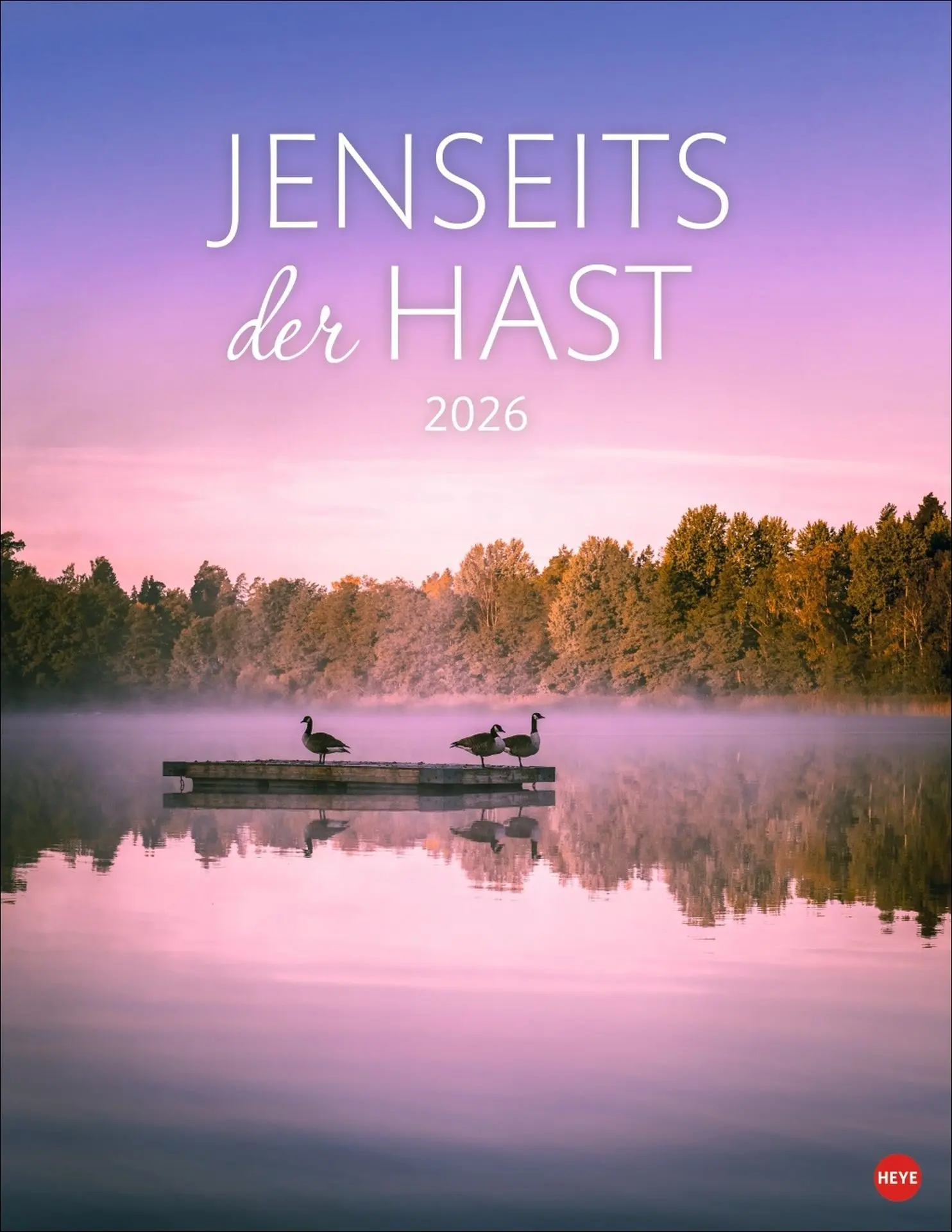 Cover: 9783756409785 | Jenseits der Hast Posterkalender 2026 | Heye | Kalender | 14 S. | 2026