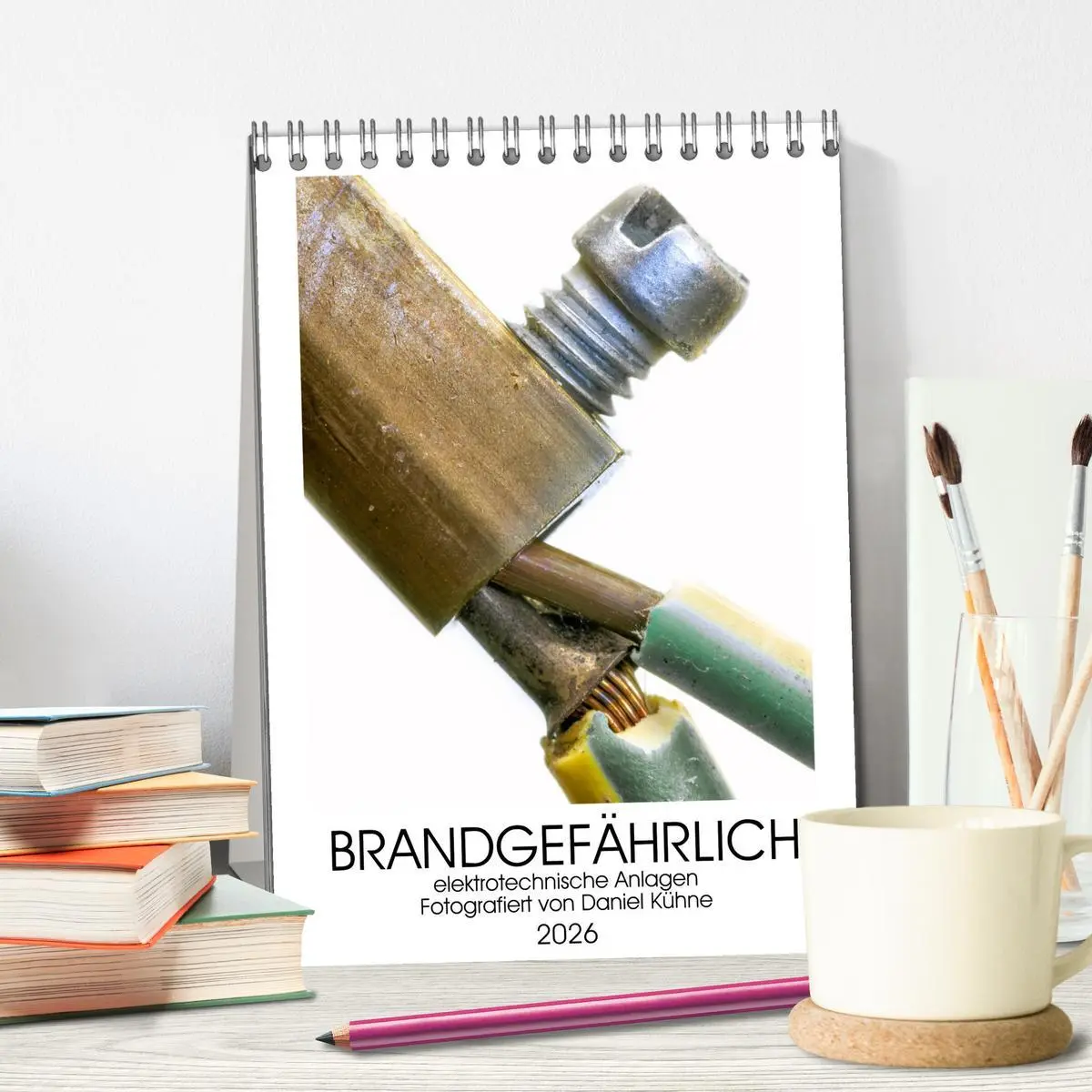Bild: 9783516369885 | Brandgefährliche elektrische Anlagen (Tischkalender 2026 DIN A5...
