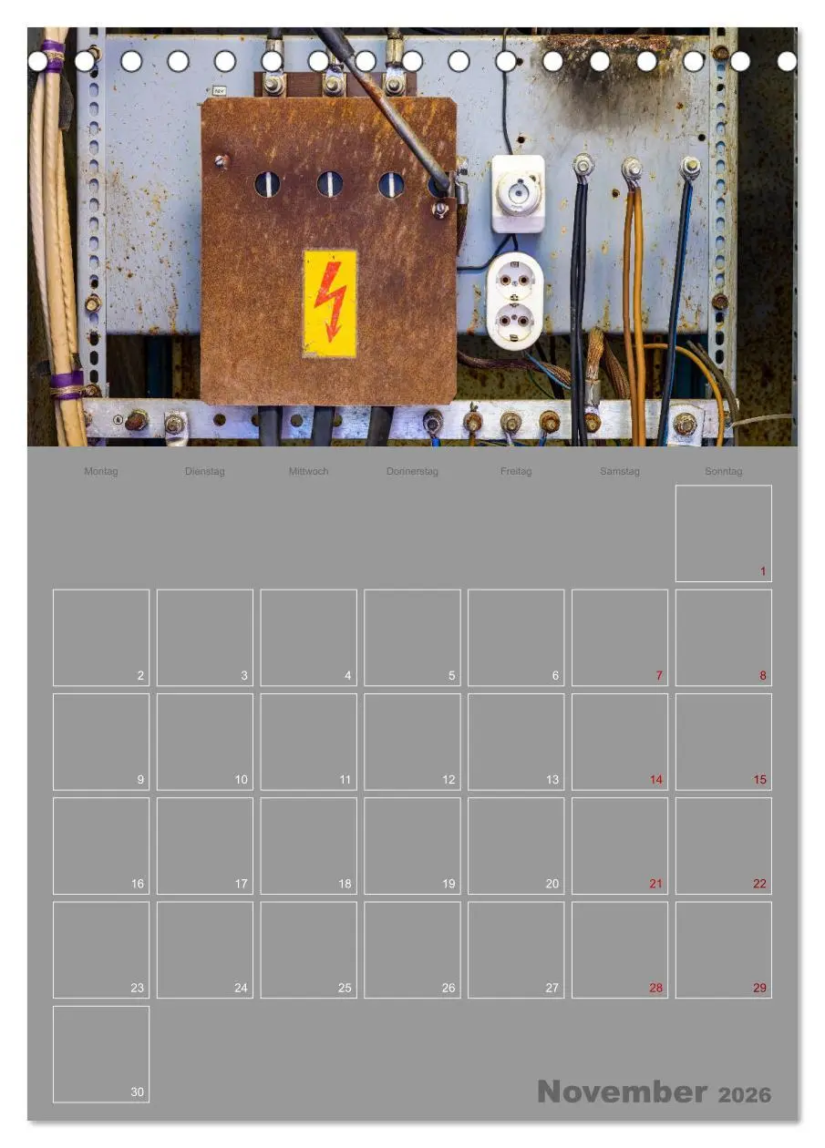 Bild: 9783516369885 | Brandgefährliche elektrische Anlagen (Tischkalender 2026 DIN A5...