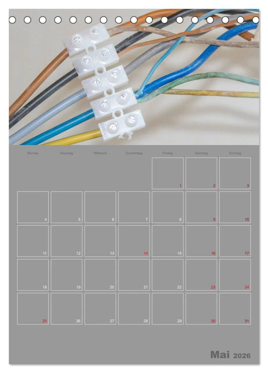 Bild: 9783516369885 | Brandgefährliche elektrische Anlagen (Tischkalender 2026 DIN A5...