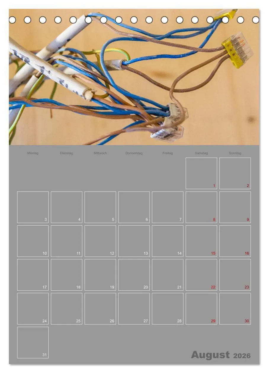 Bild: 9783516369885 | Brandgefährliche elektrische Anlagen (Tischkalender 2026 DIN A5...