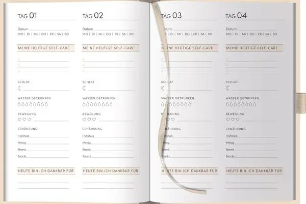 Bild: 9783731889885 | Self-care-Tagebuch Sand | Verlag Korsch | Buch | 200 S. | Deutsch