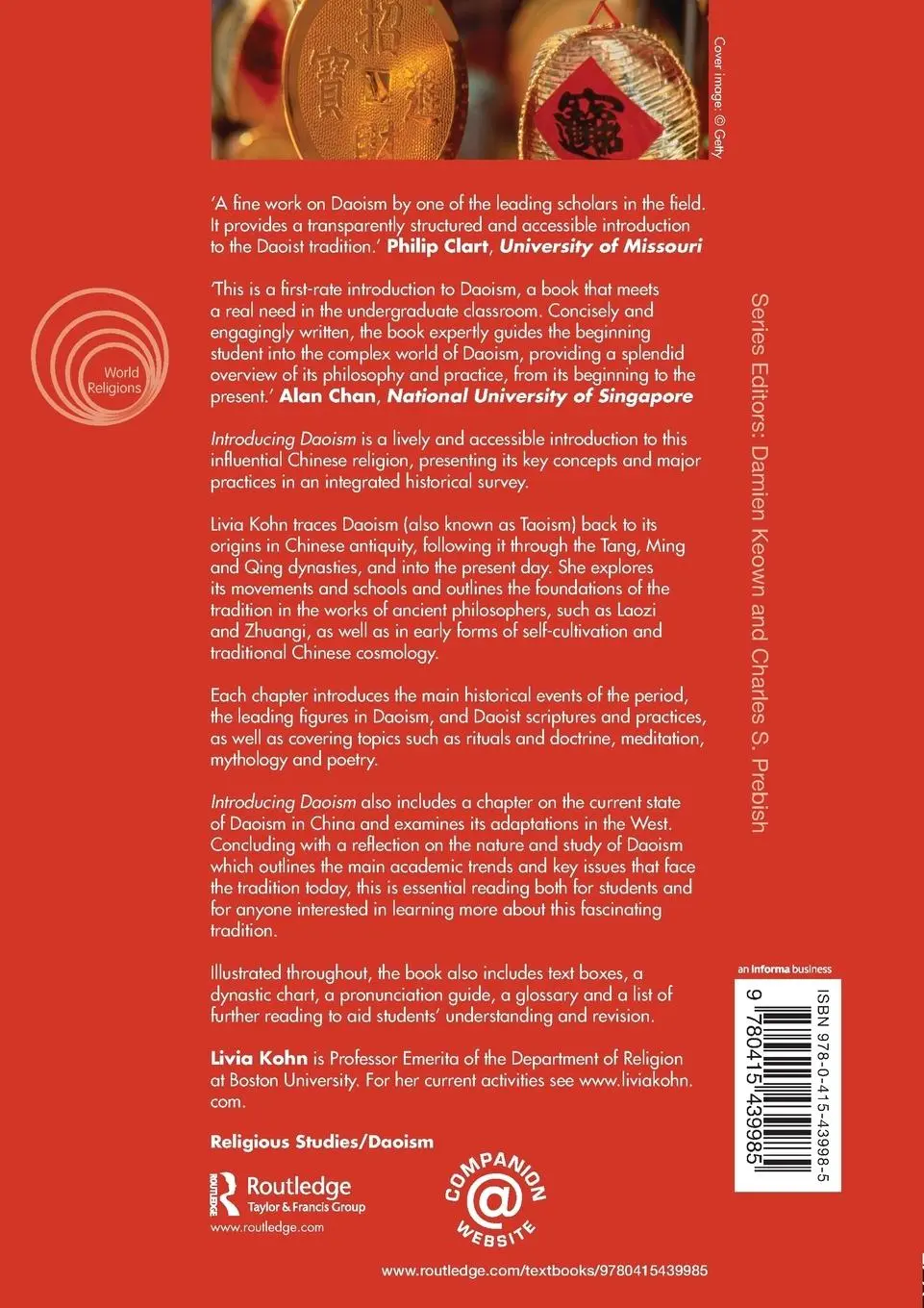 Rückseite: 9780415439985 | Introducing Daoism | Livia Kohn | Taschenbuch | Englisch | 2008