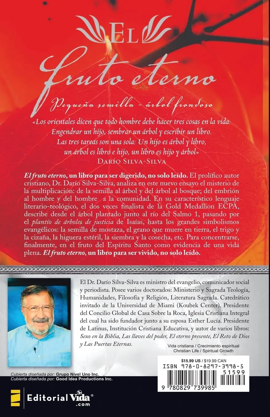 Rückseite: 9780829739985 | El El Fruto Eterno | Peque¿¿a Semilla, ¿¿rbol Frondoso | Silva-Silva