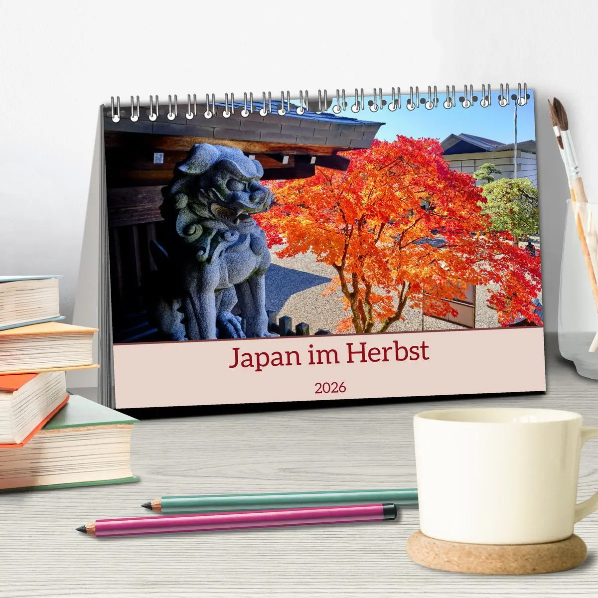 Bild: 9783457269985 | Japan im Herbst (Tischkalender 2026 DIN A5 quer), CALVENDO...