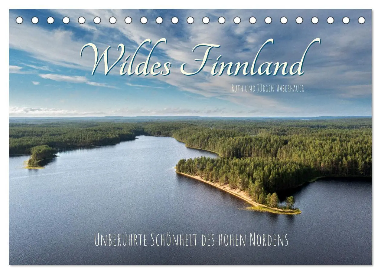 Cover: 9783457409985 | Wildes Finnland (Tischkalender 2026 DIN A5 quer), CALVENDO...