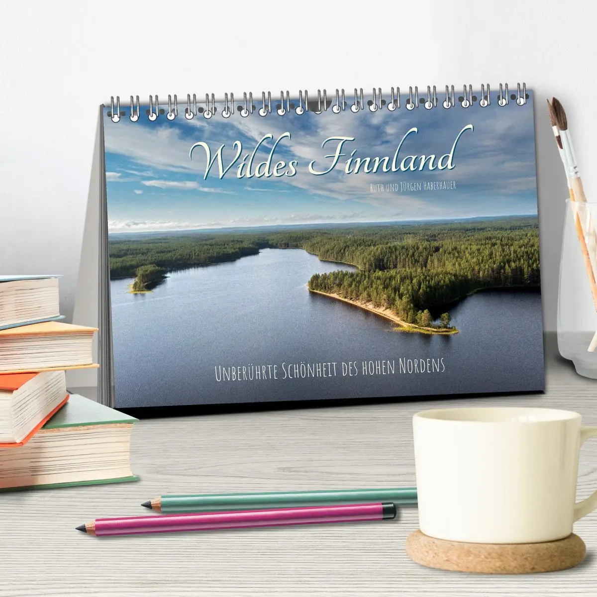 Bild: 9783457409985 | Wildes Finnland (Tischkalender 2026 DIN A5 quer), CALVENDO...