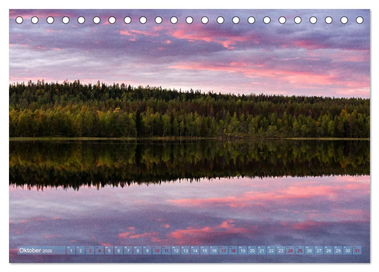 Bild: 9783457409985 | Wildes Finnland (Tischkalender 2026 DIN A5 quer), CALVENDO...