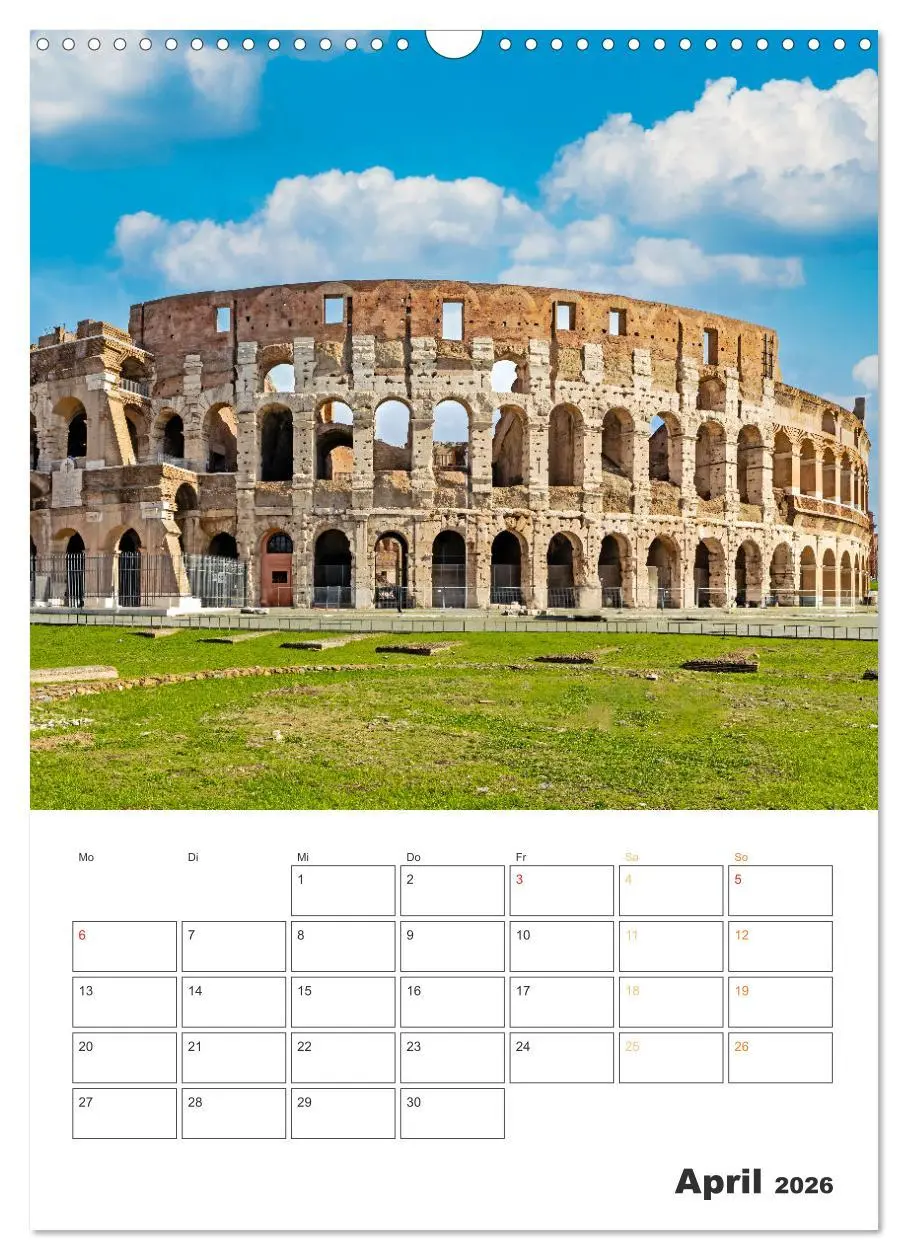Bild: 9783516289985 | Rom - Kunst, Kultur und Geschichte (Wandkalender 2026 DIN A3 hoch),...