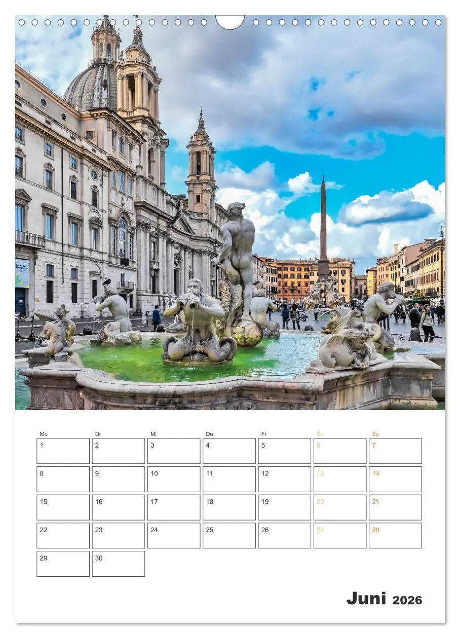 Bild: 9783516289985 | Rom - Kunst, Kultur und Geschichte (Wandkalender 2026 DIN A3 hoch),...