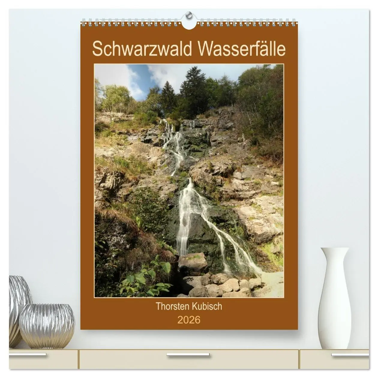 Cover: 9783516359985 | Schwarzwald Wasserfälle (hochwertiger Premium Wandkalender 2026 DIN...
