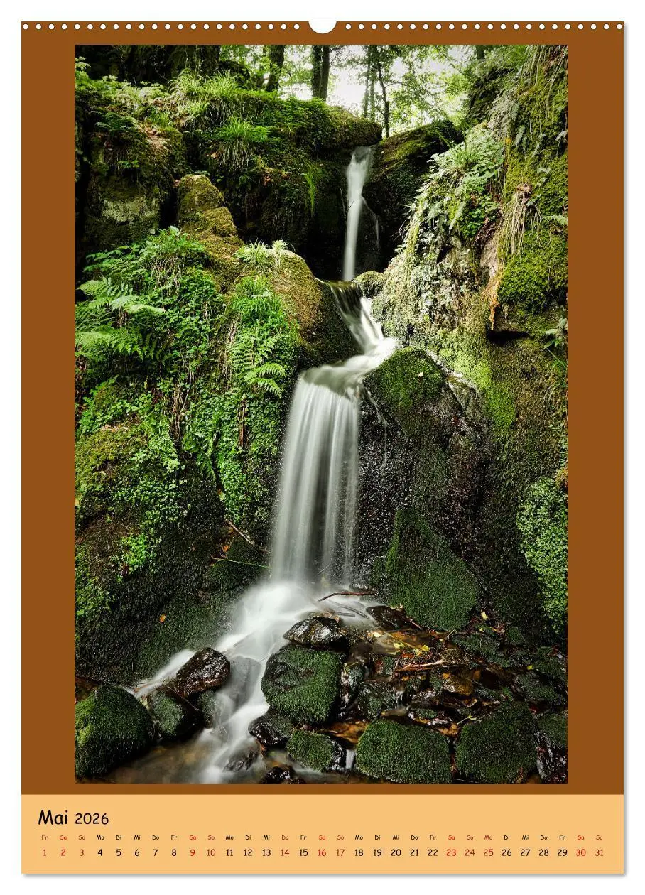 Bild: 9783516359985 | Schwarzwald Wasserfälle (hochwertiger Premium Wandkalender 2026 DIN...