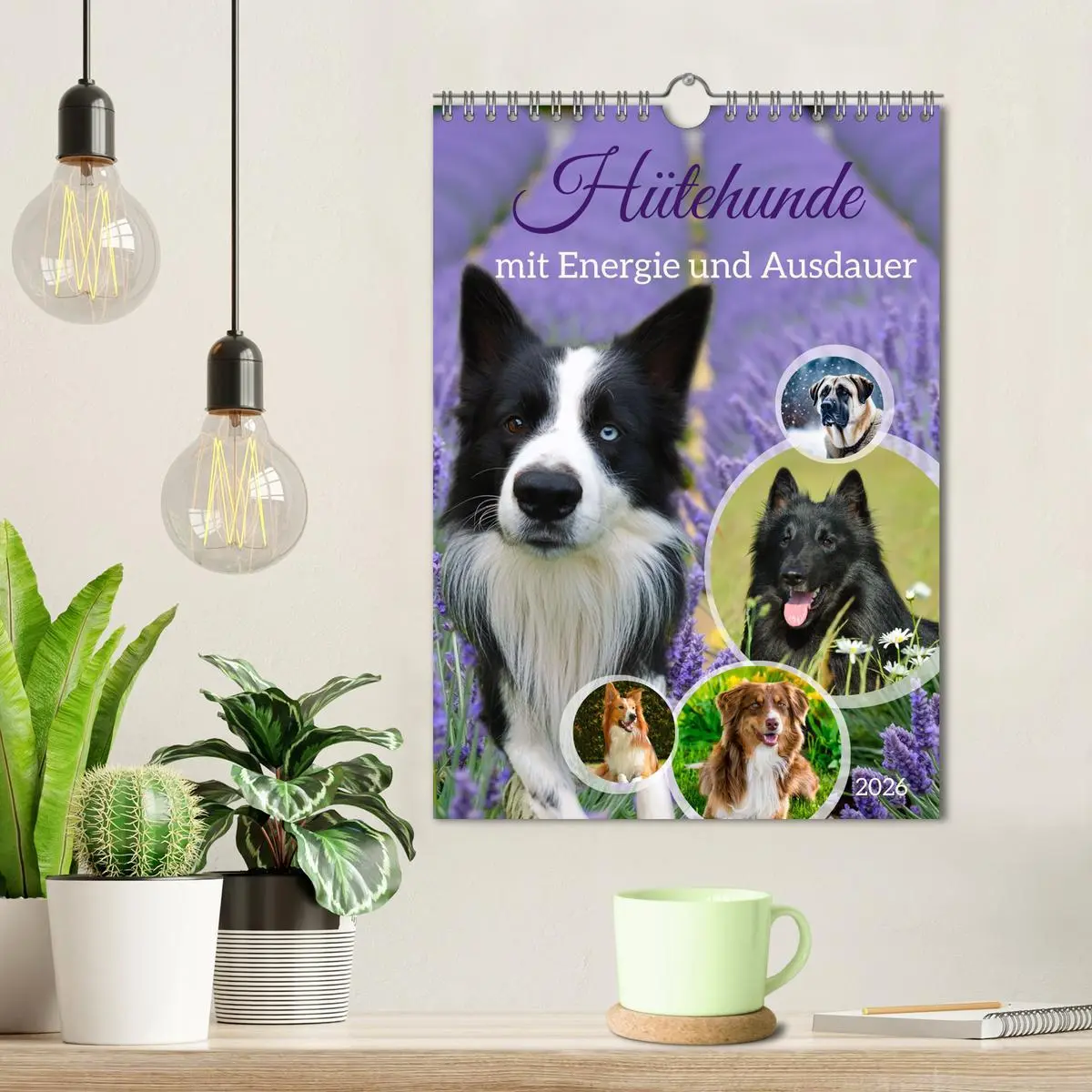 Bild: 9783516599985 | Hütehunde mit Energie und Ausdauer (Wandkalender 2026 DIN A4 hoch),...