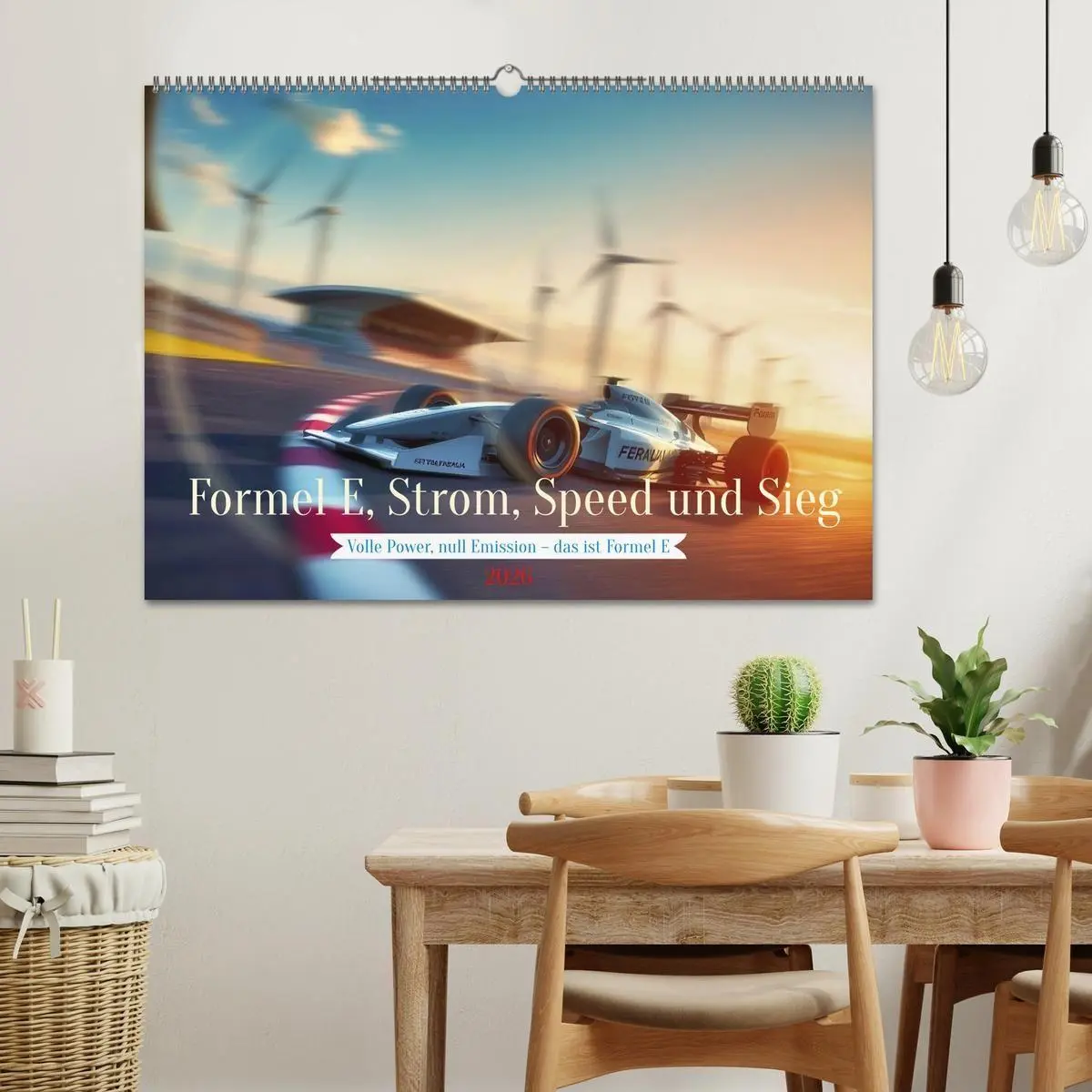 Bild: 9783516669985 | Formel E, Strom, Speed und Sieg (Wandkalender 2026 DIN A2 quer),...