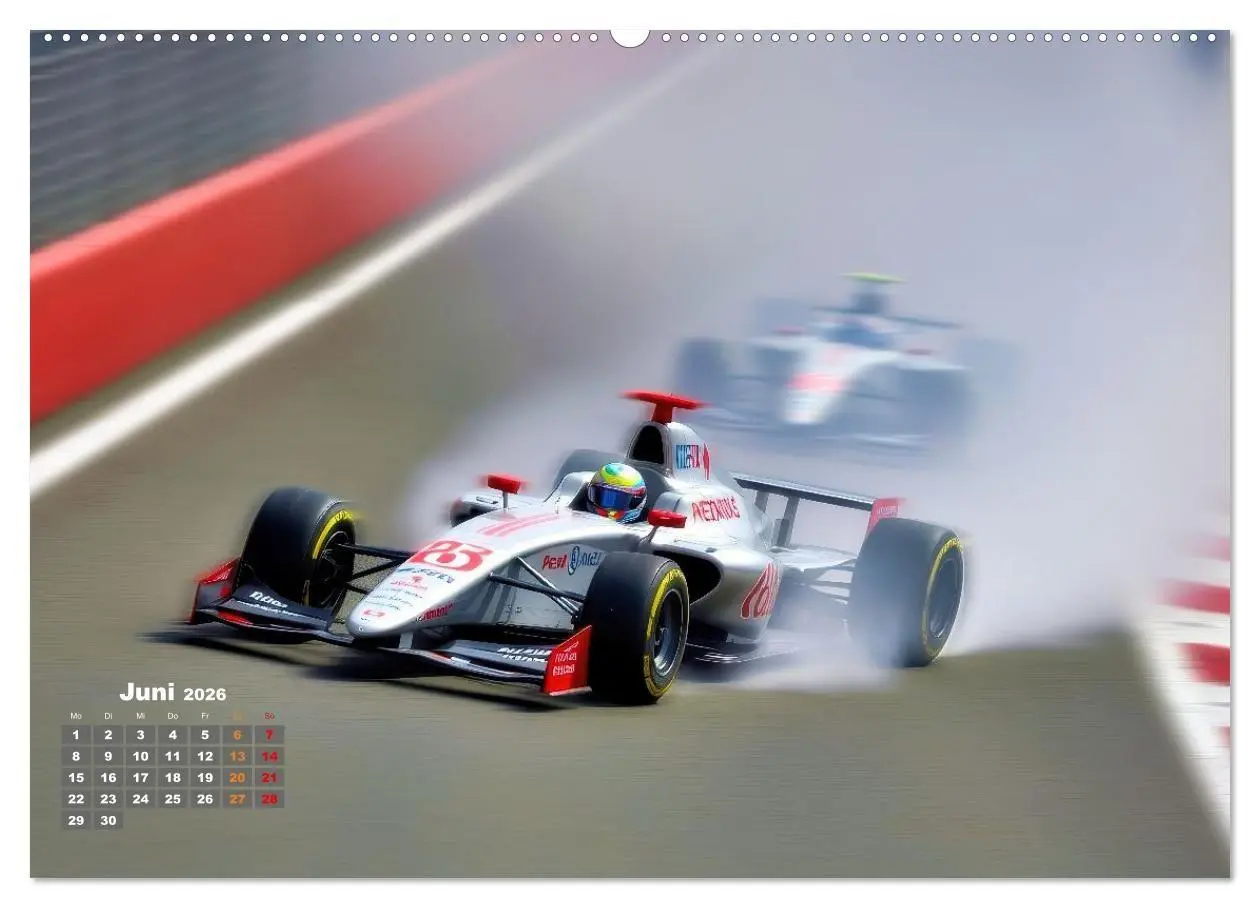 Bild: 9783516669985 | Formel E, Strom, Speed und Sieg (Wandkalender 2026 DIN A2 quer),...