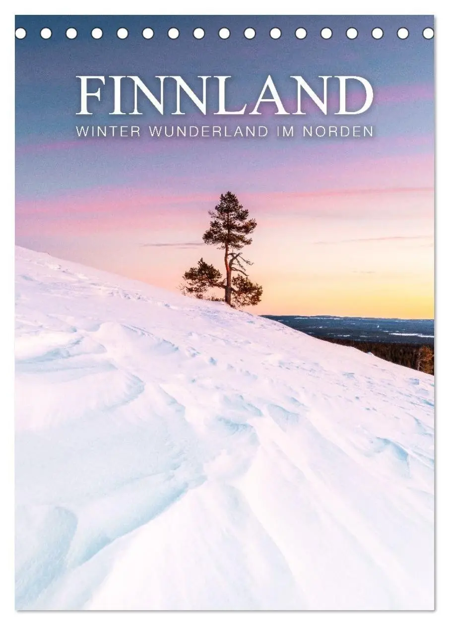 Cover: 9783516739985 | Finnland - Winter Wunderland (Tischkalender 2026 DIN A5 hoch),...