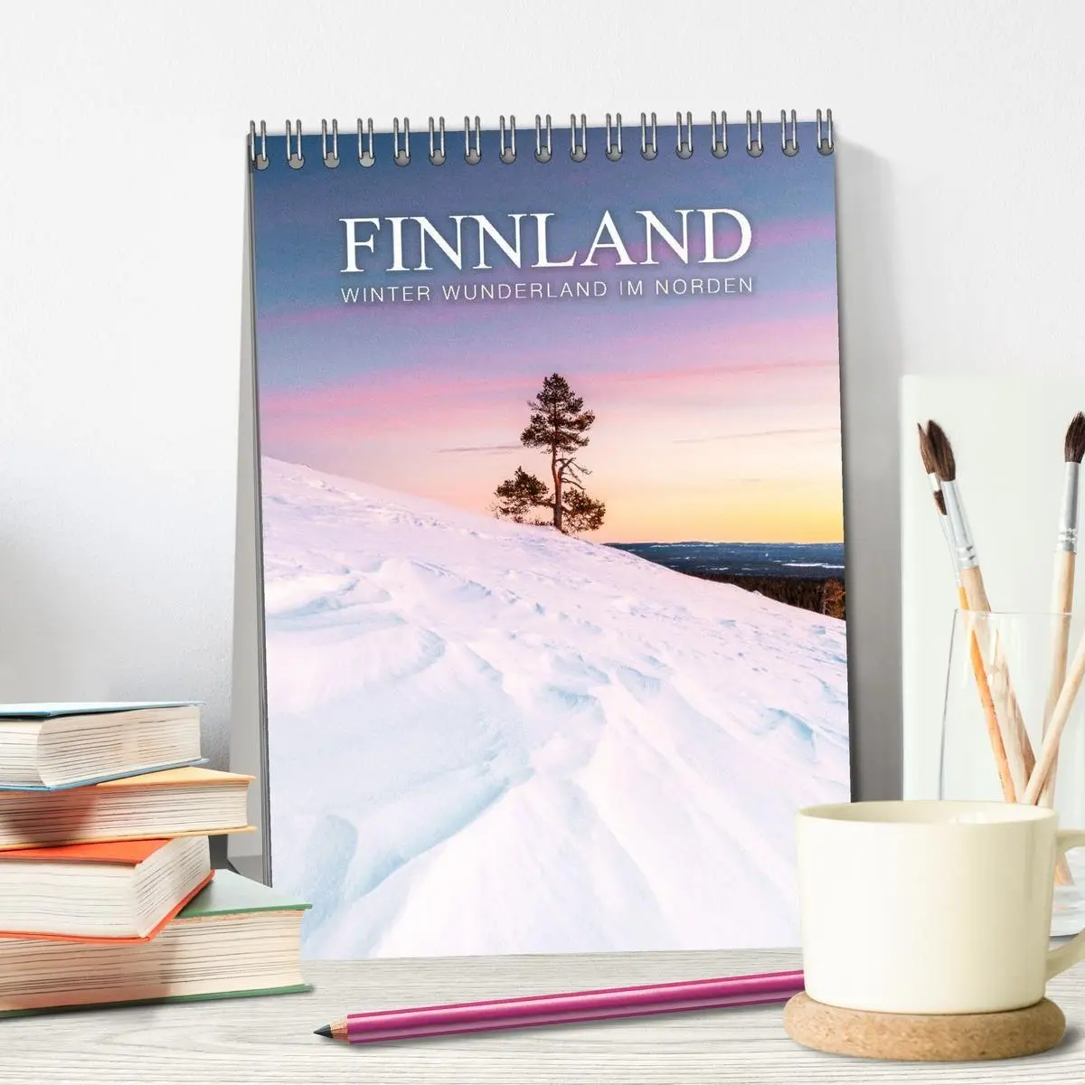 Bild: 9783516739985 | Finnland - Winter Wunderland (Tischkalender 2026 DIN A5 hoch),...