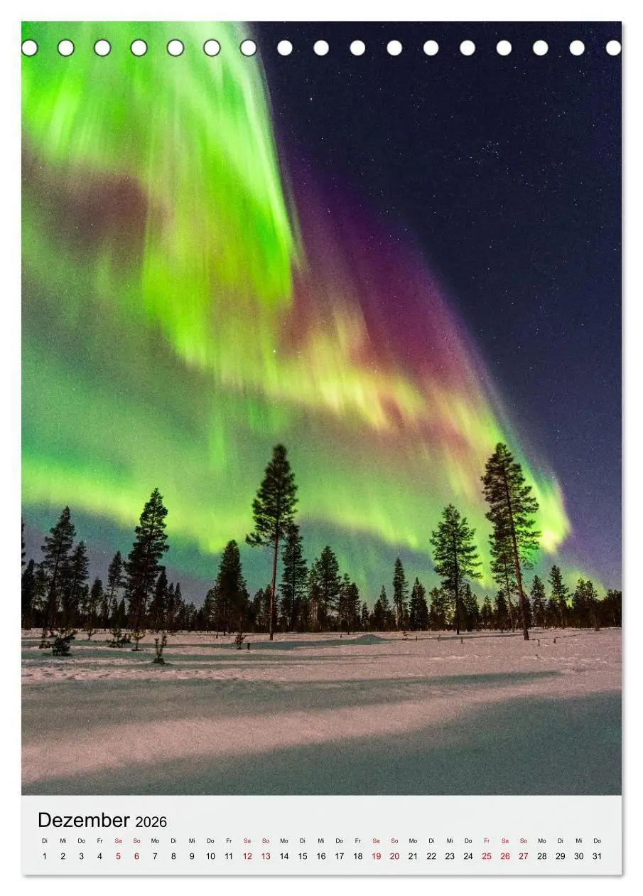 Bild: 9783516739985 | Finnland - Winter Wunderland (Tischkalender 2026 DIN A5 hoch),...