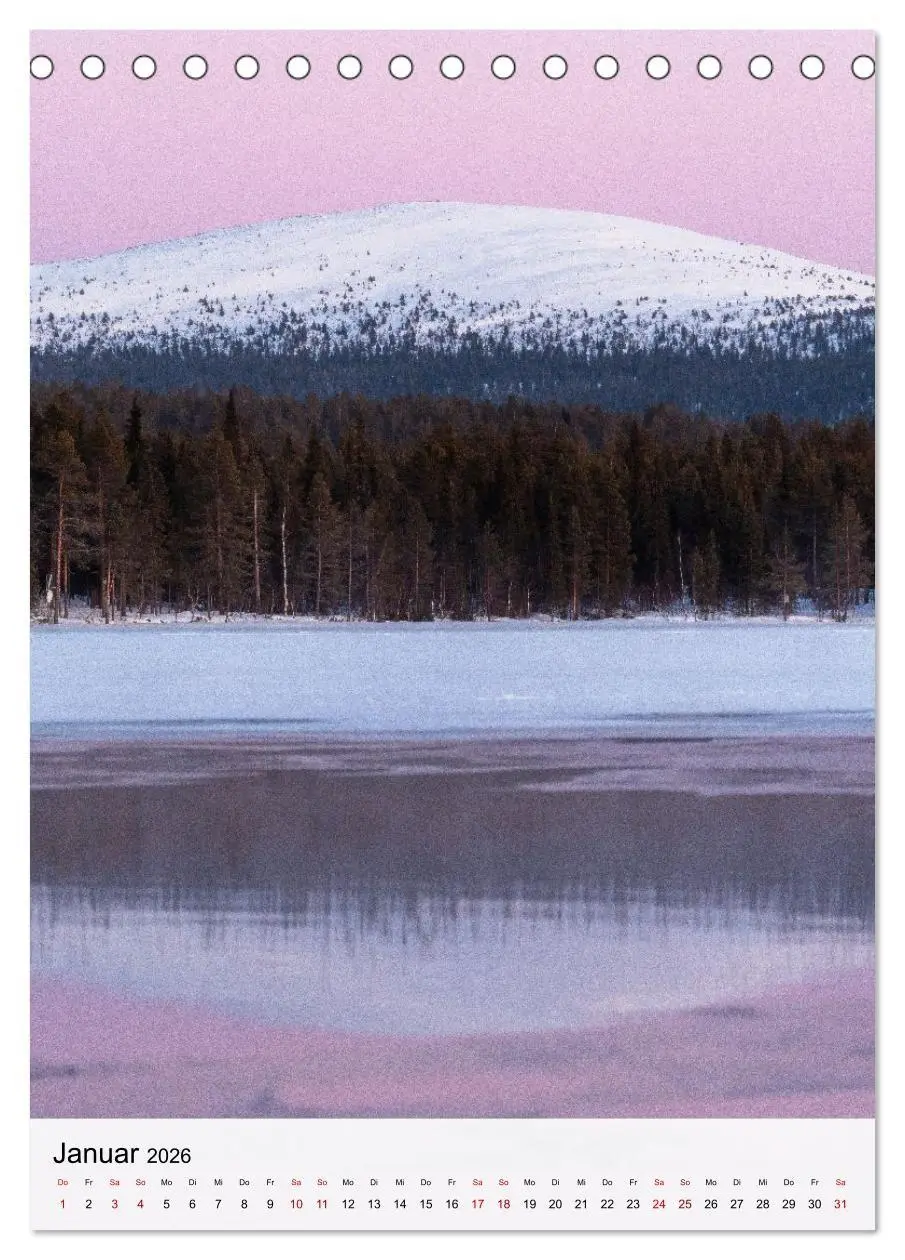 Bild: 9783516739985 | Finnland - Winter Wunderland (Tischkalender 2026 DIN A5 hoch),...