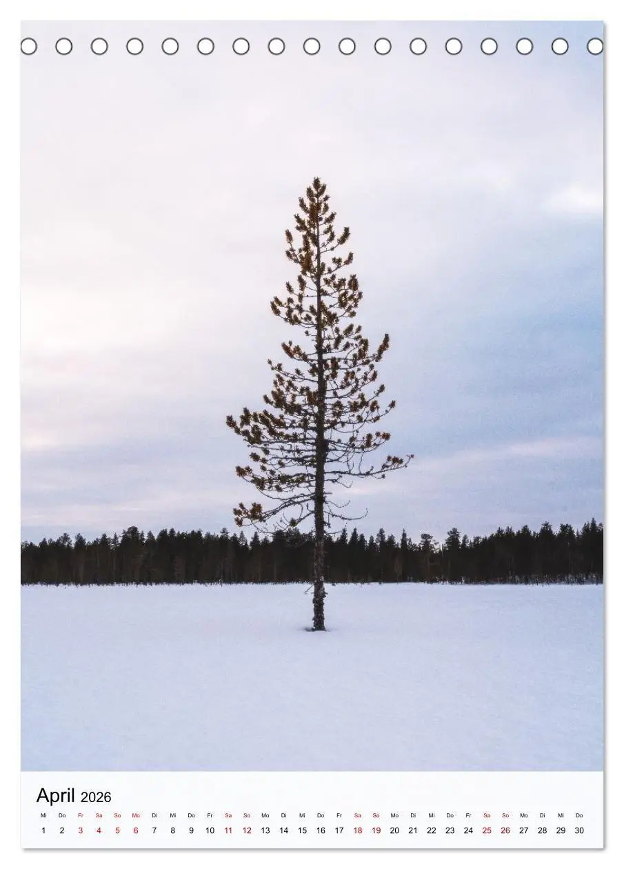 Bild: 9783516739985 | Finnland - Winter Wunderland (Tischkalender 2026 DIN A5 hoch),...