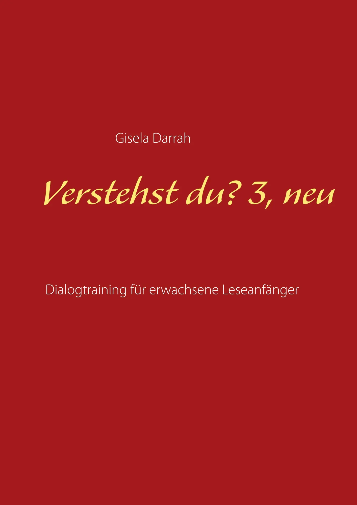 Cover: 9783732249985 | Verstehst du? 3, neu | Dialogtraining für erwachsene Leseanfänger