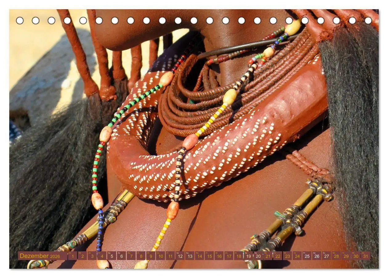 Bild: 9783457380086 | Himba - Der Schmuck der schönen Frauen (Tischkalender 2026 DIN A5...